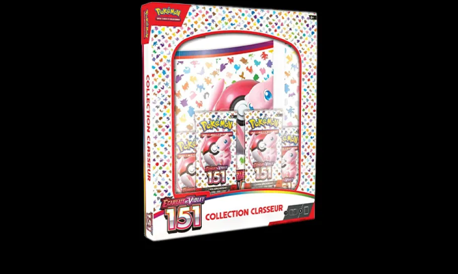 1 Portfolio et 4 Booster Écarlate et Violet 151<Pokémon Sale
