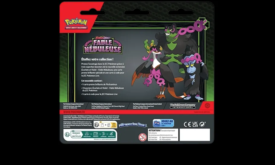 Tripack EV6.5 Fable Nébuleuse<Pokémon Discount