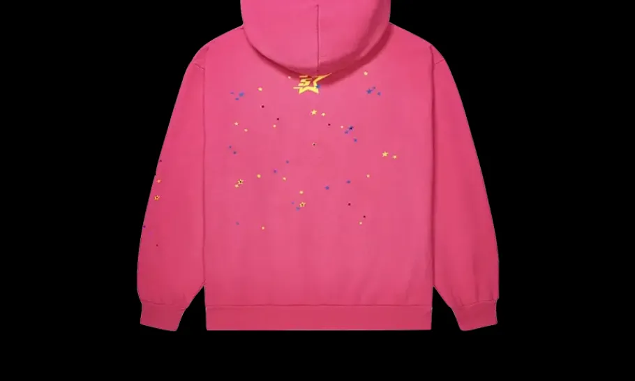 Pink Punk V2 Hoodie<Sp5der Discount