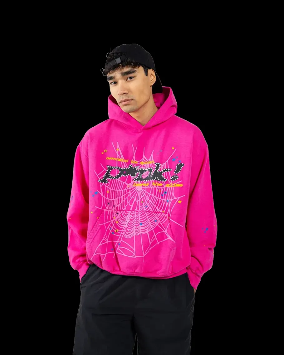 Pink Punk V2 Hoodie<Sp5der Discount