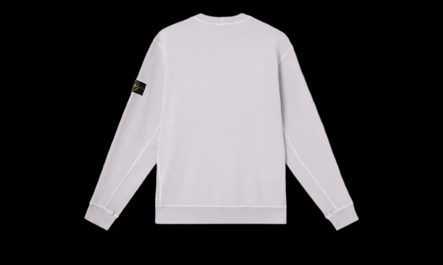 Crewneck Old Effect Light Purple<Stone Island Sale
