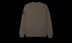 Crewneck Verde Militare<Stone Island Discount