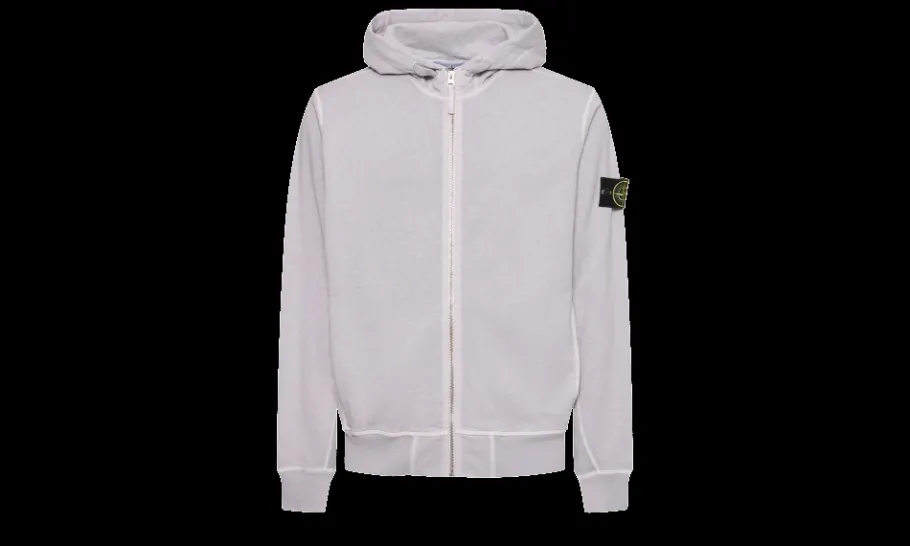Zipped Sweatshirt Light Purple<Stone Island Sale