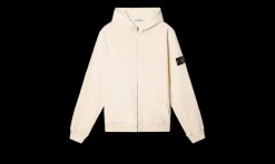 Zipped Sweatshirt Cream<Stone Island Discount