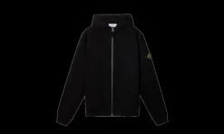 Zipped Sweatshirt Black<Stone Island Sale