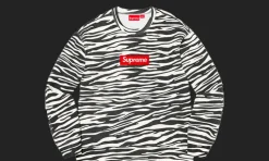 Box Logo Crewneck Zebra<Supreme Fashion