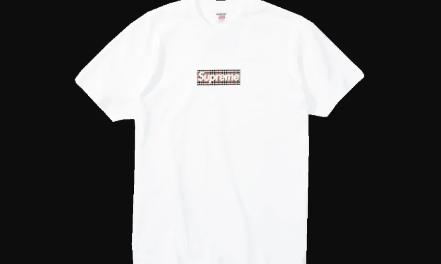 Burberry Box Logo Tee White<Supreme Hot