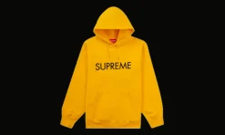 Capital Hooded Sweatshirt Bright Gold<Supreme Sale