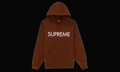 Capital Hooded Sweatshirt Dark Brown<Supreme Best