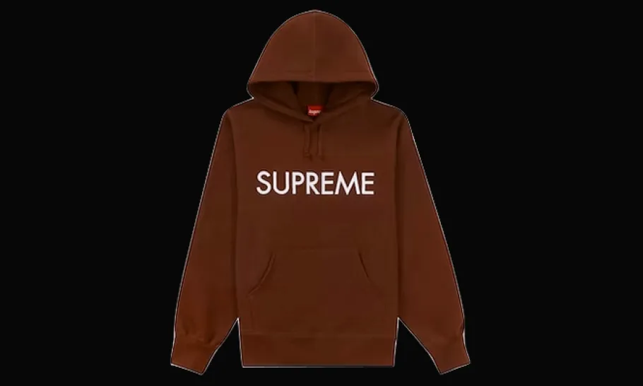 Capital Hooded Sweatshirt Dark Brown<Supreme Best