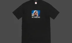 Kurt Cobain Tee Black<Supreme Discount