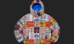 Madras Windstopper® Puffer Jacket Multicolor<Supreme Fashion