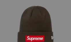 New Era Box Logo Beanie (FW22) Brown<Supreme Best