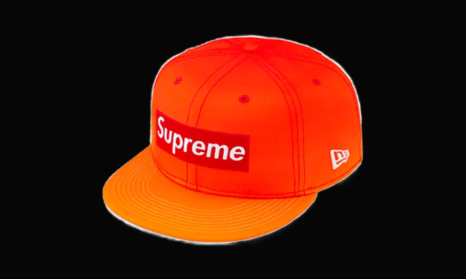 New Era Gradient Box Logo Orange<Supreme Online