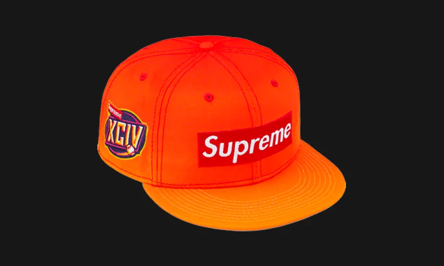 New Era Gradient Box Logo Orange<Supreme Online