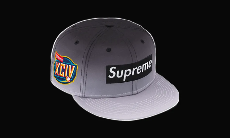 New Era Gradient Box Logo Black<Supreme Hot