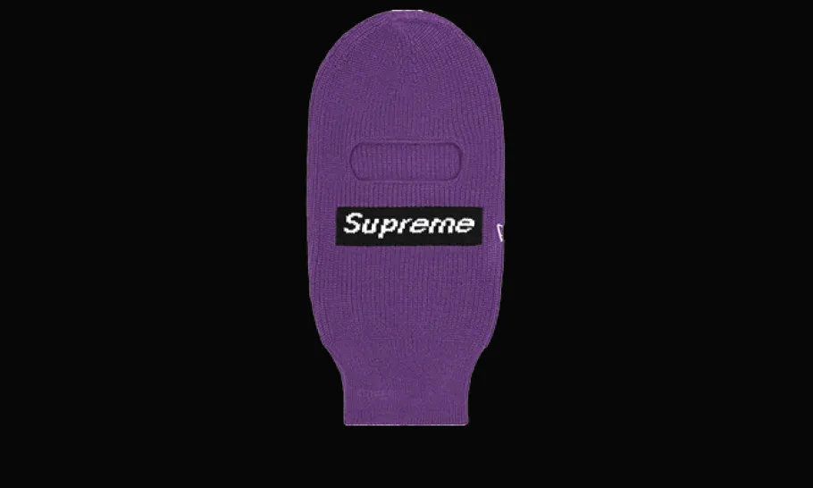 New Era Box Logo Balaclava Dark Purple<Supreme Fashion