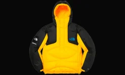 The North Face 800-Fill Half Zip Hooded Pullover Yellow<Supreme Hot