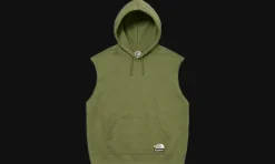 The North Face Convertible Hooded Sweatshirt Olive<Supreme New