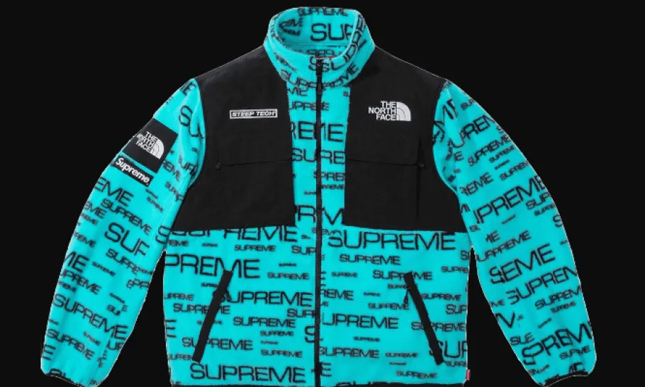 The North Face Steep Tech Fleece Jacket Blue<Supreme Hot