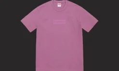 Tonal Box Logo Tee Dusty Purple<Supreme Fashion