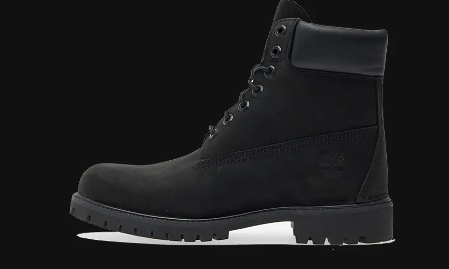 6" Premium Waterproof Boot Black Nubuck<Timberland Fashion