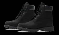 6" Premium Waterproof Boot Black Nubuck<Timberland Fashion