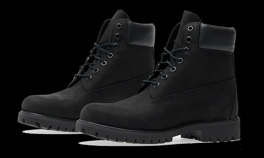 6" Premium Waterproof Boot Black Nubuck<Timberland Fashion