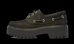 Stone Street Boat Shoe Black<Timberland Best