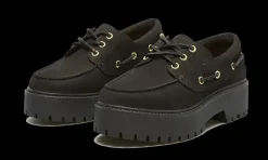 Stone Street Boat Shoe Black<Timberland Best