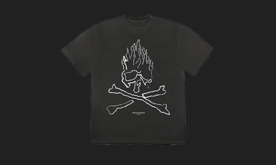 Cactus Jack For Mastermind Skull T-shirt Black<Travis Scott Clearance