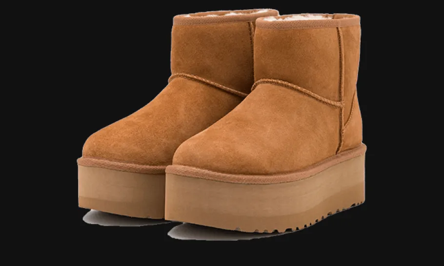 Classic Mini Platform Boot Chestnut<UGG Online