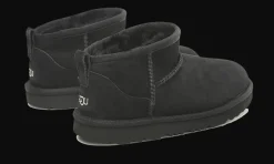 Classic Ultra Mini Boot Black (Enfant)<UGG Outlet