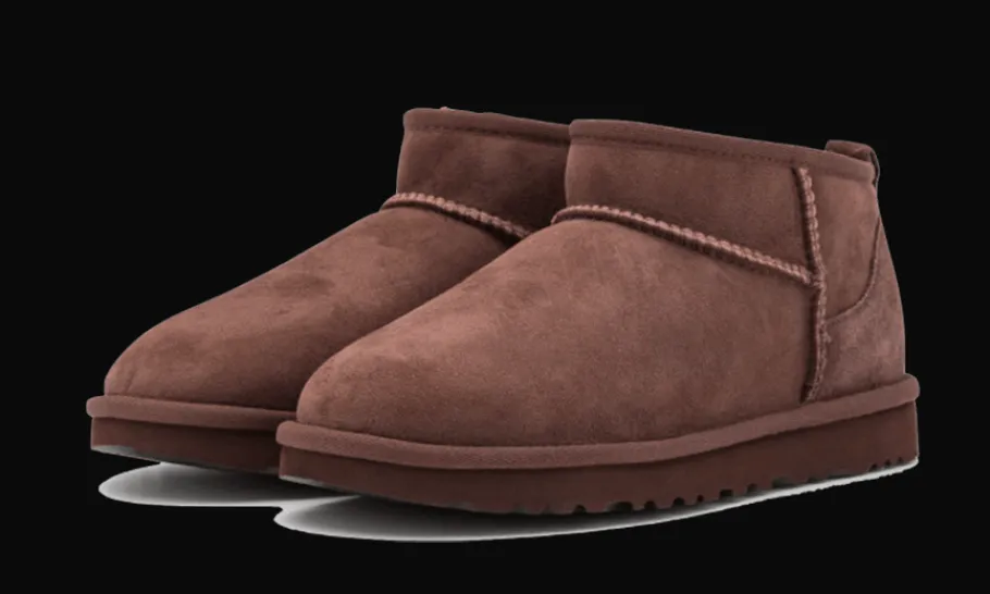 Classic Ultra Mini Boot Burnt Cedar (Enfant)<UGG Sale
