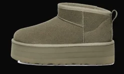 Classic Ultra Mini Platform Moss Green<UGG Sale