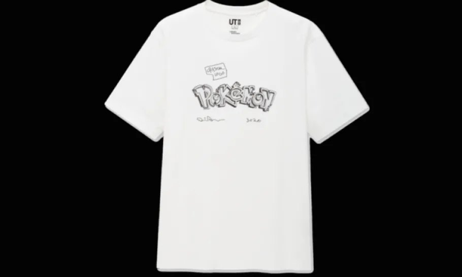 Daniel Arsham Crystal Logo Tee White<Uniqlo Discount