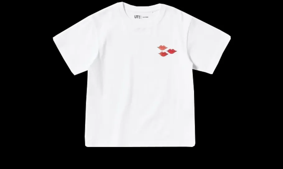 KAWS x Warhol T-Shirt UT Graphic Pink<Uniqlo Fashion
