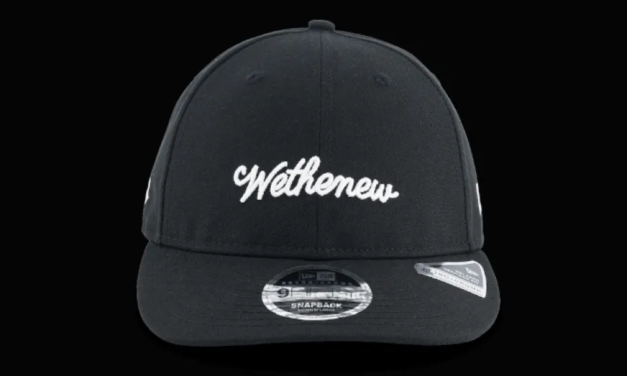 Wethenew x New Era 9FIFTY Retro Crown Black Cap<wtn. Sale