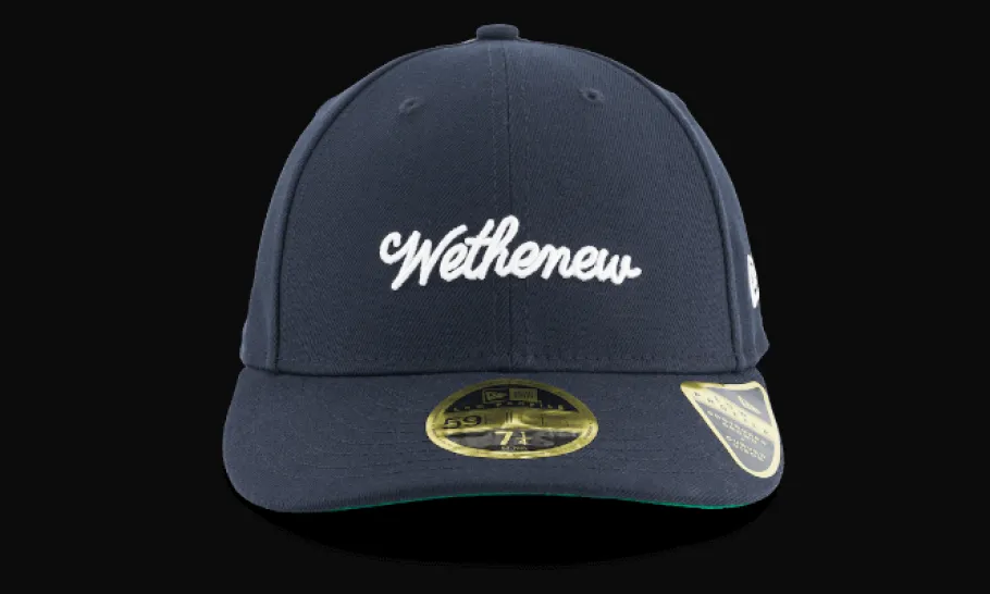 Wethenew x New Era 59FIFTY Low Profile Navy Cap<wtn. Hot
